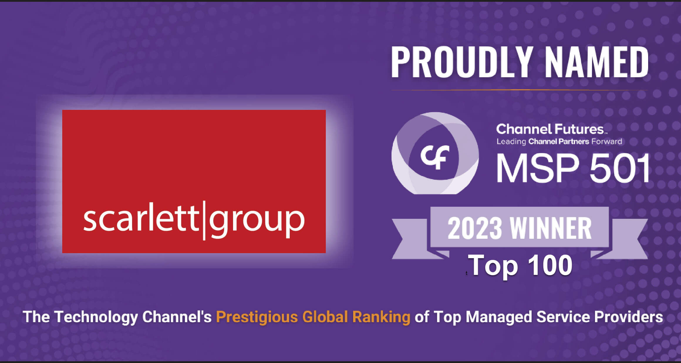 We Ranked 86 On Channel Futures 2023 Msp 501 List